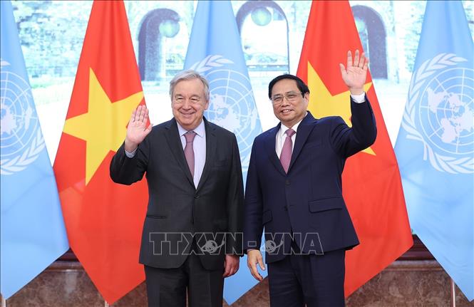 Tổng Thư ký Liên hợp quốc kết thúc chuyến thăm chính thức Việt Nam