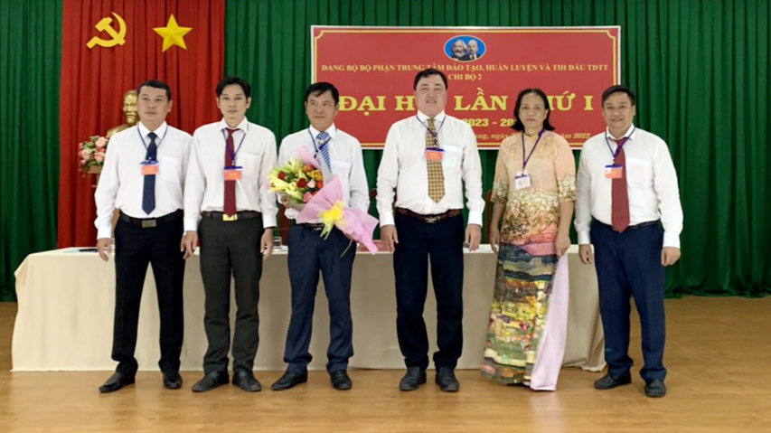 Đại hội Chi bộ Phòng Huấn luyện, Đào tạo và Thi đấu thể dục thể thao lần thứ I (nhiệm kỳ 2023 – 2025)