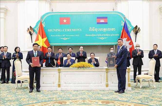 Toàn văn Tuyên bố chung Việt Nam - Campuchia