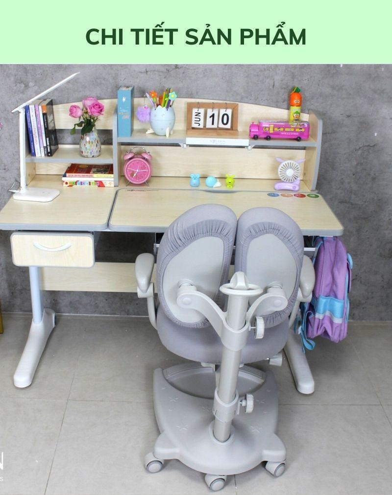 Bàn học Bolaco – giải pháp bàn học thông minh chống gù cho bé