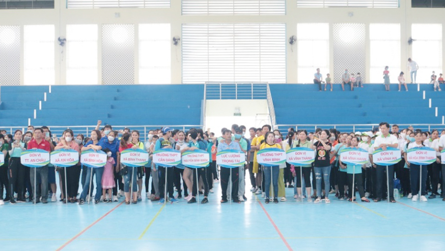 Sôi nổi Hội thao ngành Giáo đục và Đào tạo huyện Châu Thành lần thứ I năm 2022