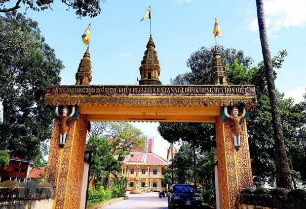 Chung Rút - Ngôi chùa mang đậm yếu tố văn hóa đặc sắc Khmer