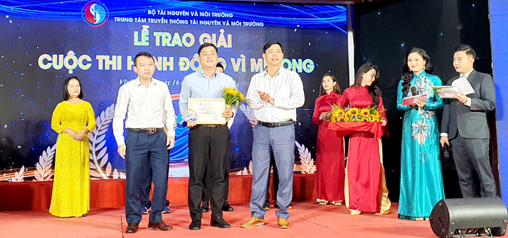Trao giải Cuộc thi “Hành động vì Mekong”
