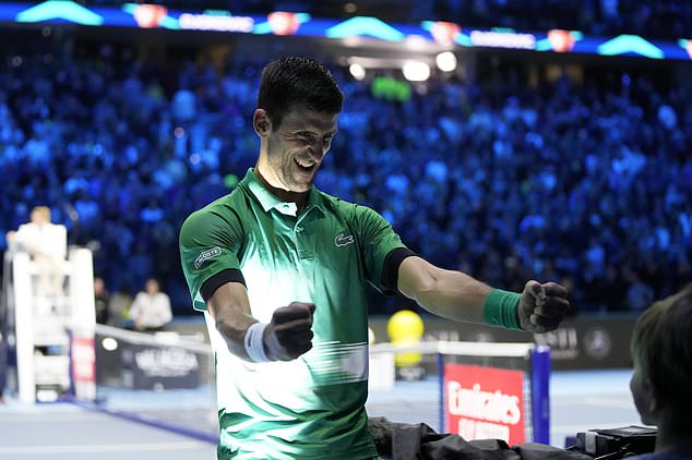 Novak Djokovic lần thứ 6 vô địch giải ATP Finals