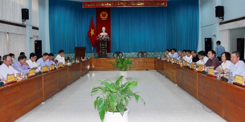 Ban Chỉ đạo Trung ương các Chương trình mục tiêu quốc gia làm việc tại An Giang
