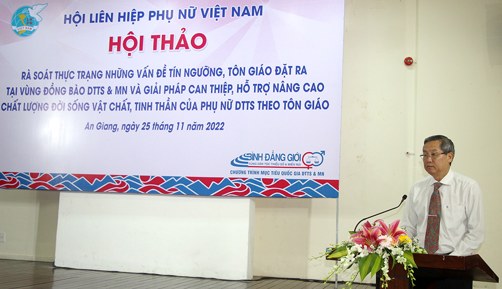 Hội thảo về tôn giáo vùng đồng bào dân tộc thiểu số
