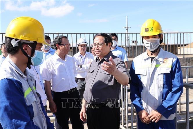 Thủ tướng Phạm Minh Chính khảo sát các dự án phát triển hạ tầng tại TP Hồ Chí Minh
