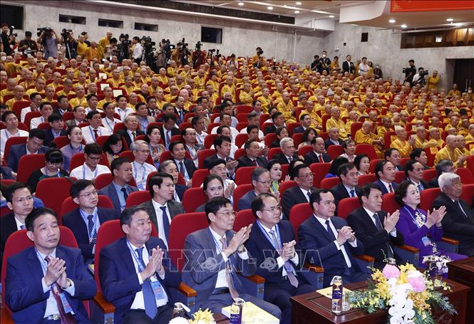 Chủ tịch nước dự Lễ khai mạc Đại hội Phật giáo toàn quốc lần thứ IX