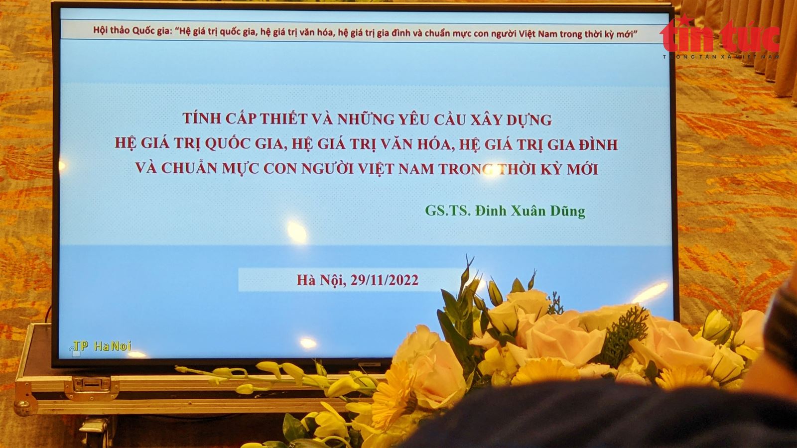 Khai mạc Hội thảo quốc gia về Hệ giá trị quốc gia, văn hóa, gia đình và chuẩn mực con người Việt Nam trong thời kỳ mới'