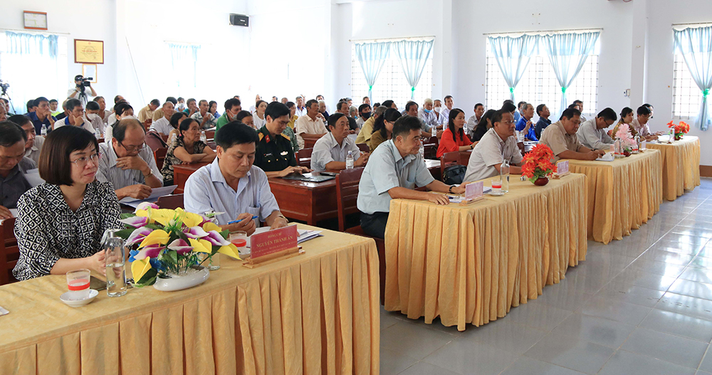 Đoàn đại biểu Quốc hội tỉnh An Giang hoàn thành tiếp xúc cử tri