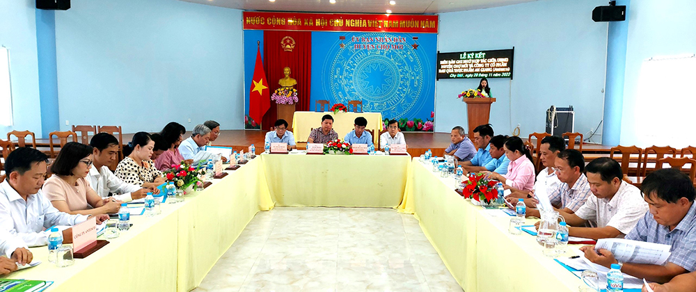 Gần 26.000 ha đậu nành rau và bắp non sẽ được liên kết sản xuất và tiêu thụ tại huyện Chợ Mới
