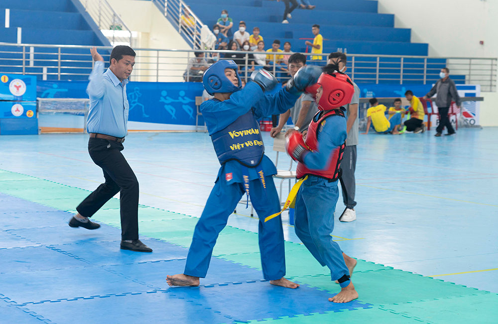 Vovinam quyết tâm đạt thành tích cao