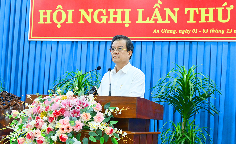 Bế mạc Hội nghị lần thứ 10, Ban Chấp hành Đảng bộ tỉnh An Giang (khóa XI)