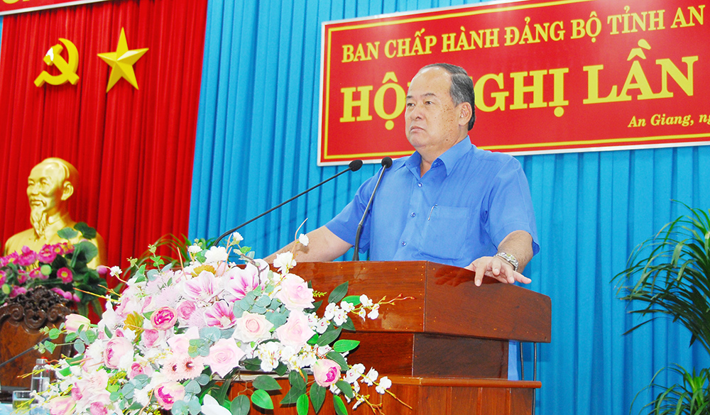 Bế mạc Hội nghị lần thứ 10, Ban Chấp hành Đảng bộ tỉnh An Giang (khóa XI)