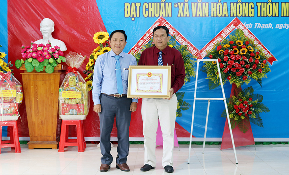 Xã Bình Thạnh đạt chuẩn “Xã Văn hoá nông thôn mới”