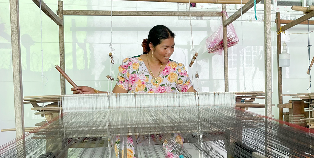 Tinh hoa thổ cẩm Khmer