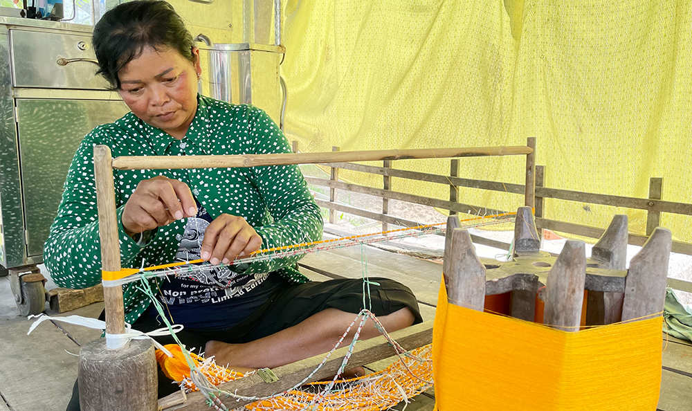 Tinh hoa thổ cẩm Khmer