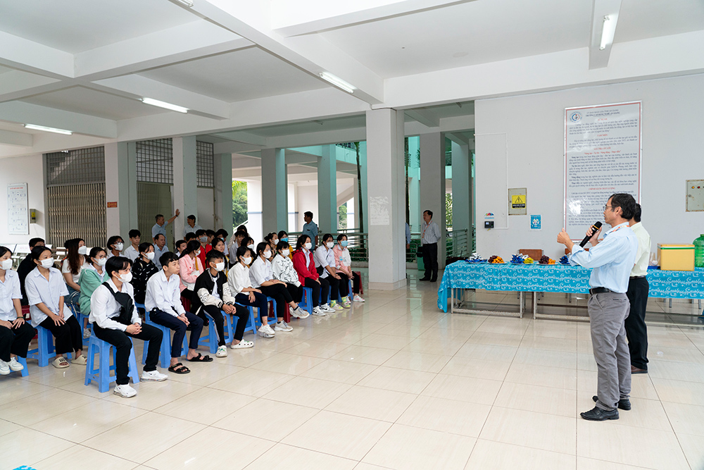Trường Cao đẳng Nghề An Giang hướng nghiệp hòa nhập cho học sinh khuyết tật