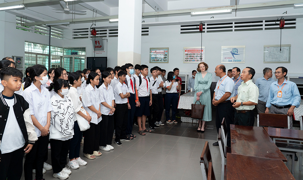 Trường Cao đẳng Nghề An Giang hướng nghiệp hòa nhập cho học sinh khuyết tật