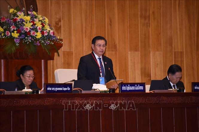 Lào khai mạc kỳ họp thứ 4 Quốc hội khóa IX