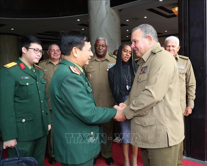 Triển khai hợp tác quốc phòng Việt Nam - Cuba toàn diện, thiết thực