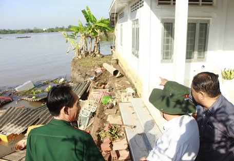 Vĩnh Long: Sạt lở nghiêm trọng, ước thiệt hại 35 tỷ đồng