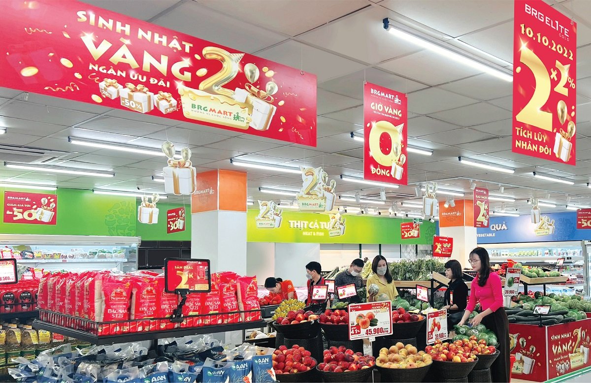 Siêu thị tăng dự trữ nguồn hàng đến 50% cho Tết Nguyên đán 2023