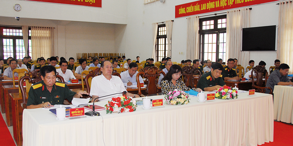 Bộ Chỉ huy Quân sự tỉnh An Giang tổng kết công tác quân sự, quốc phòng địa phương