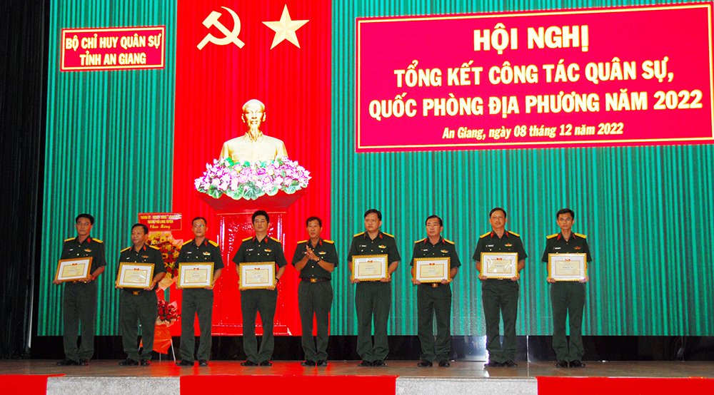Bộ Chỉ huy Quân sự tỉnh An Giang tổng kết công tác quân sự, quốc phòng địa phương