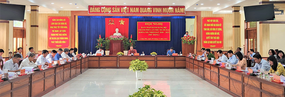 TP. Châu Đốc thực hiện thắng lợi nhiệm vụ chính trị năm 2022