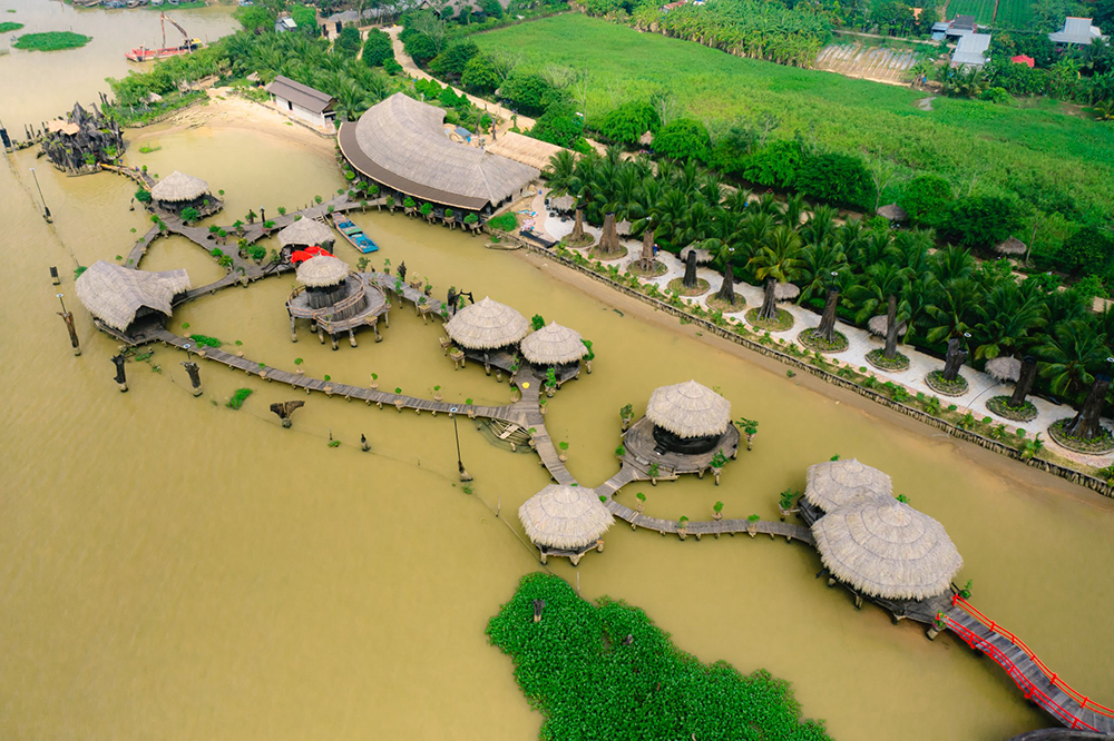 Ngày 31/12/2022: Khu Du lịch sinh thái cồn Én- The Lugar Resort and Spa mở  cửa đón khách - Báo An Giang Online