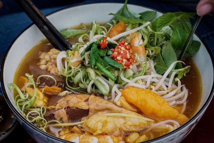 Bún suông - món ngon 'đốn tim' thực khách mỗi khi tới Trà Vinh