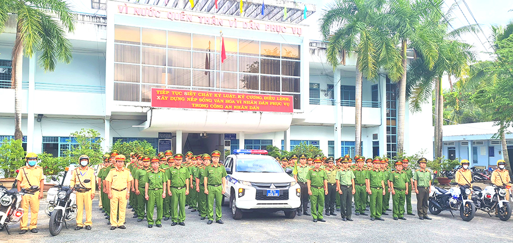Công an Tịnh Biên tập trung tấn công, trấn áp tội phạm