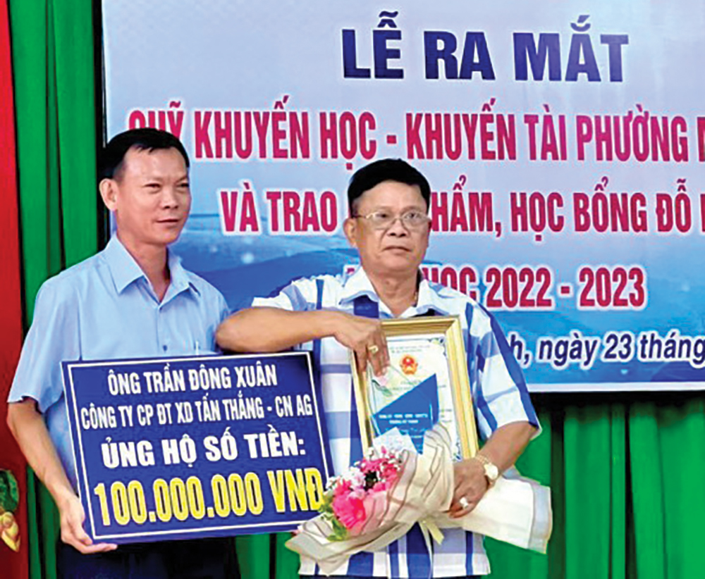 Tấm lòng vàng của ông Út Xuân