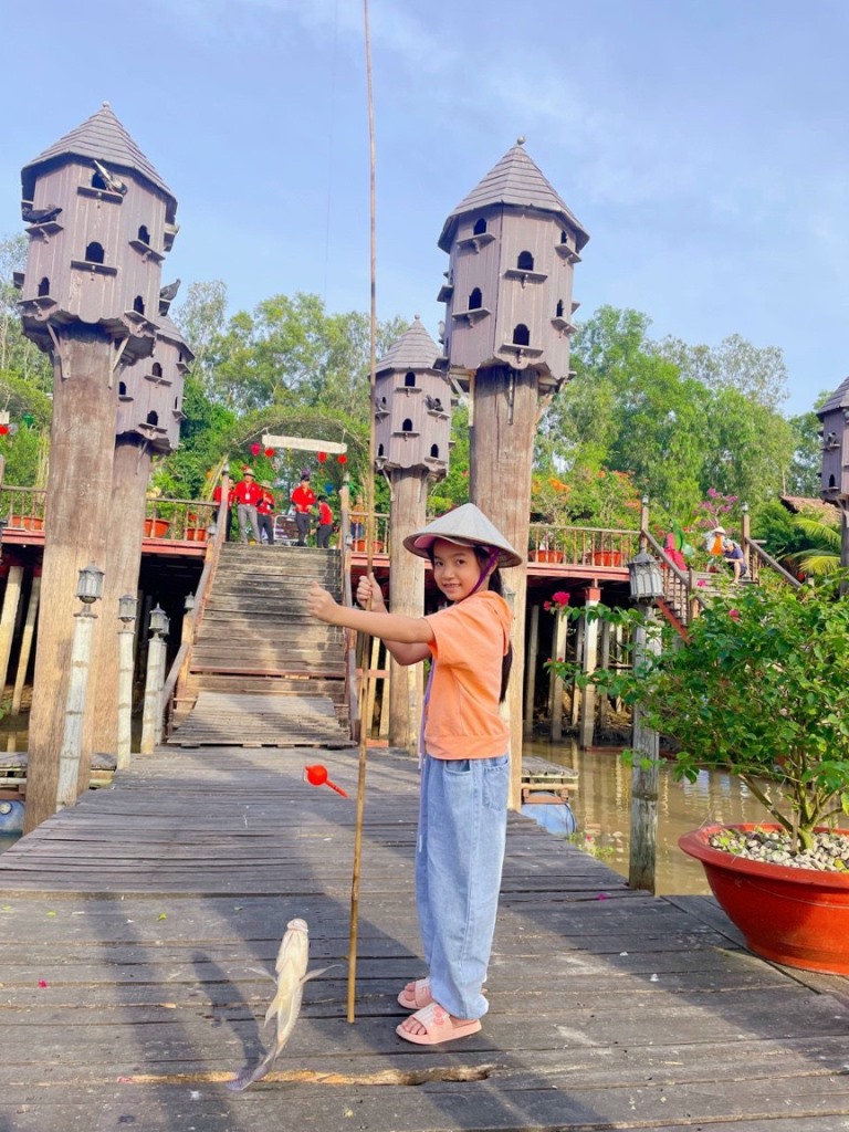 Thú câu cá nơi bìa rừng