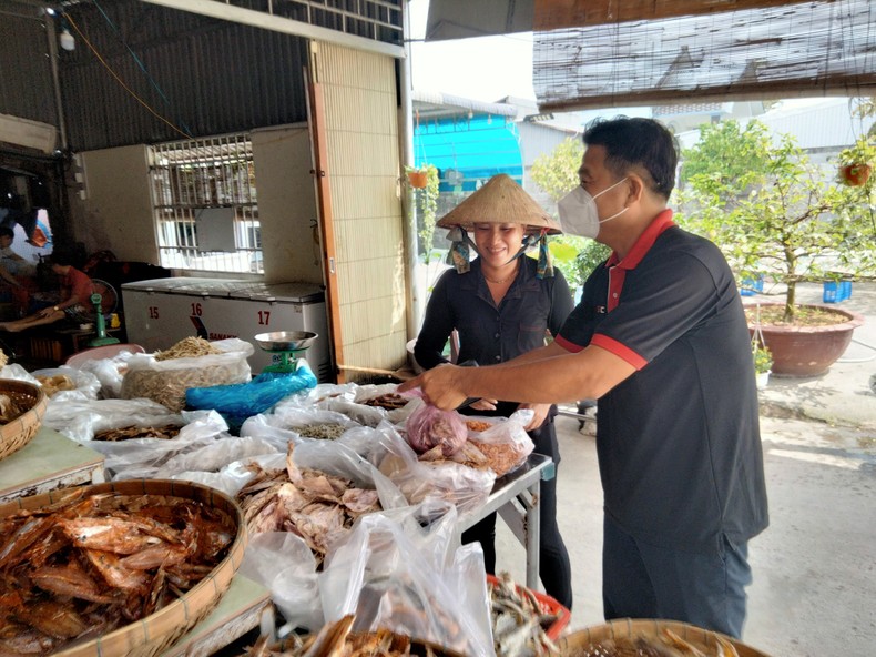 Đậm đà hương vị khô của huyện ven biển Kiên Lương