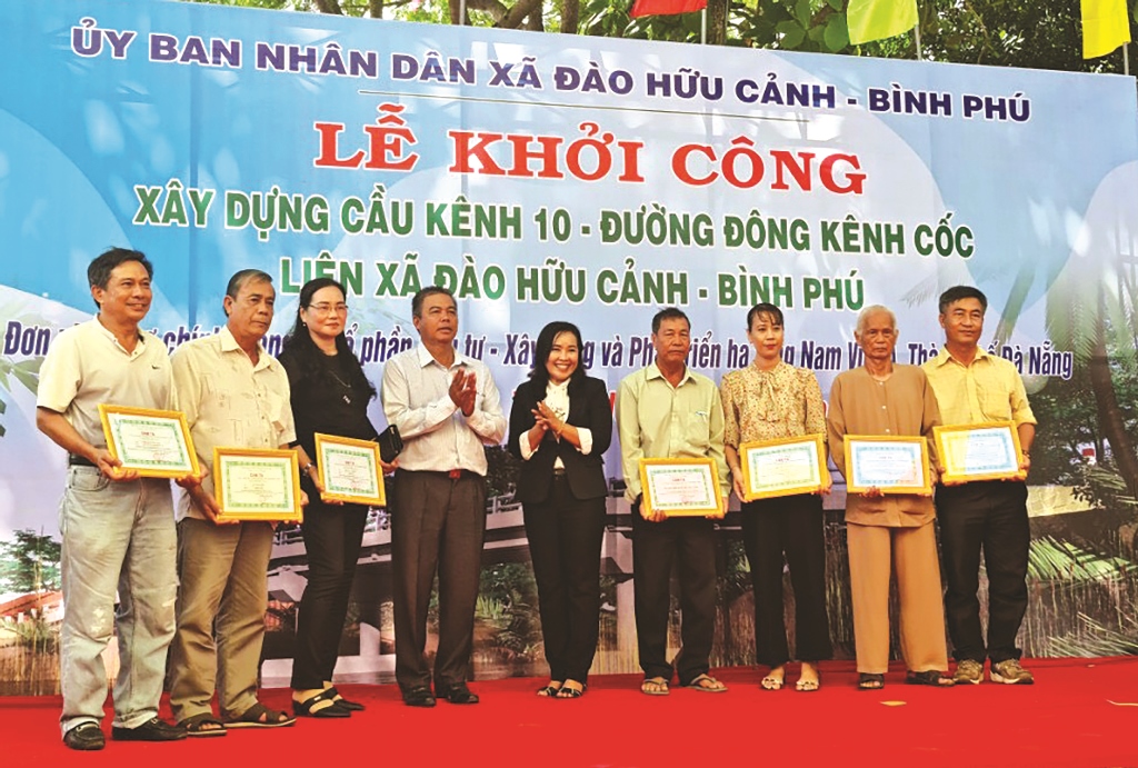 Châu Phú phát triển hạ tầng giao thông, thu hút đầu tư