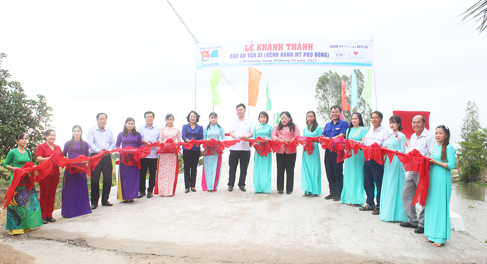Khánh thành cầu An Yên 1 – Út Khoa trị 490 triệu đồng