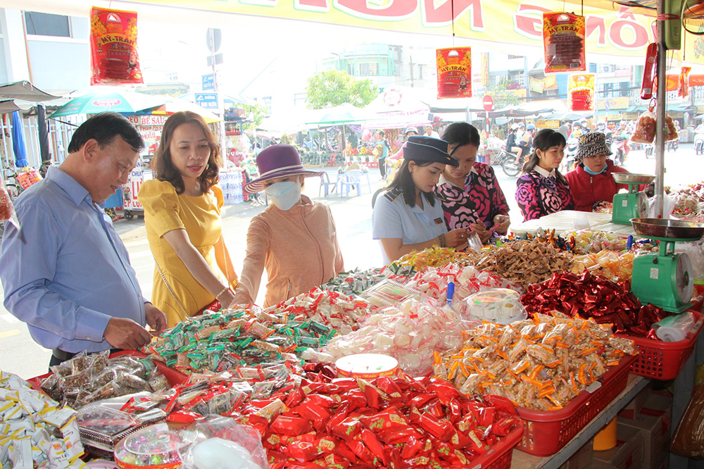 Sở Công Thương An Giang, Đội Quản lý thị trường số 3 kiểm tra, giám sát thị trường Tết Nguyên đán 2023