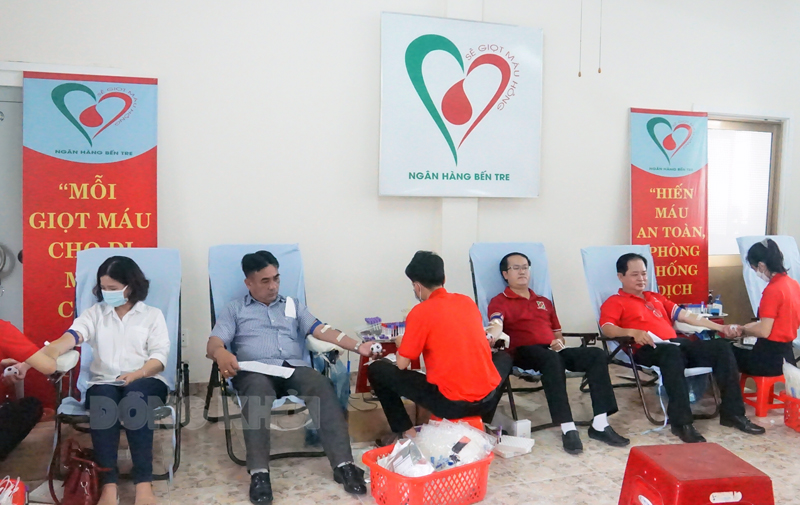 Bến Tre: “Hiến giọt máu đào - Trao đời sự sống”