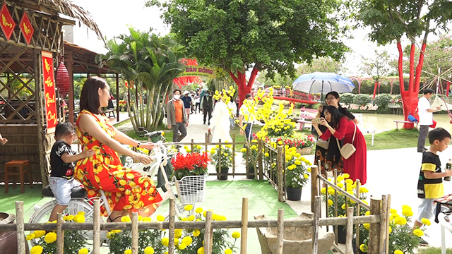 Đồng Tháp: Trên 12.000 lượt khách du lịch tham quan TP Sa Đéc dịp Tết 2023