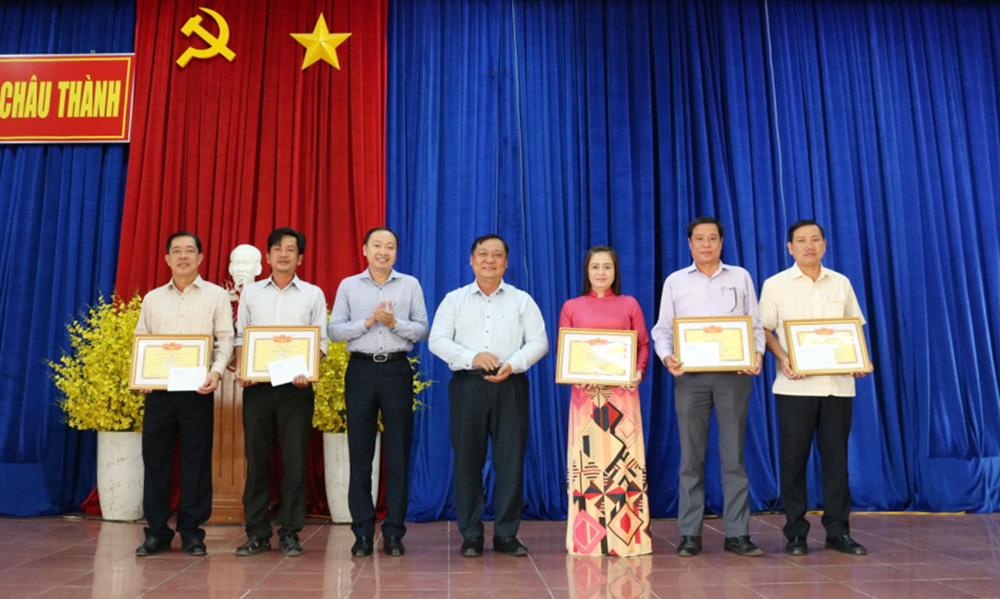 Huyện ủy Châu Thành triển khai nhiệm vụ trọng tâm sau Tết Quý Mão 2023