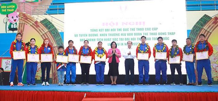Dấu ấn thể thao thành tích cao Đồng Tháp