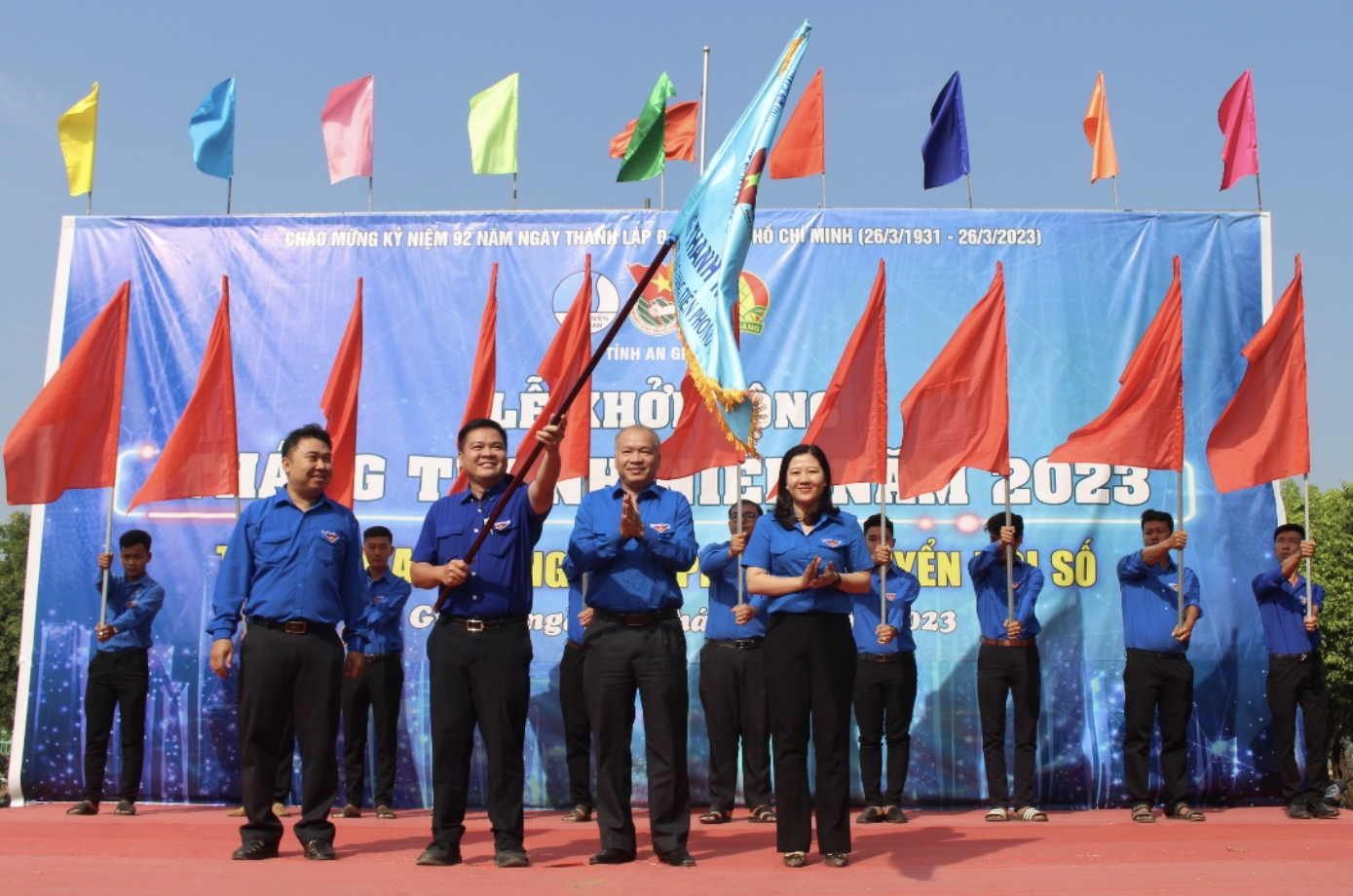 Tỉnh đoàn An Giang tổ chức lễ khởi động Tháng Thanh niên 2023