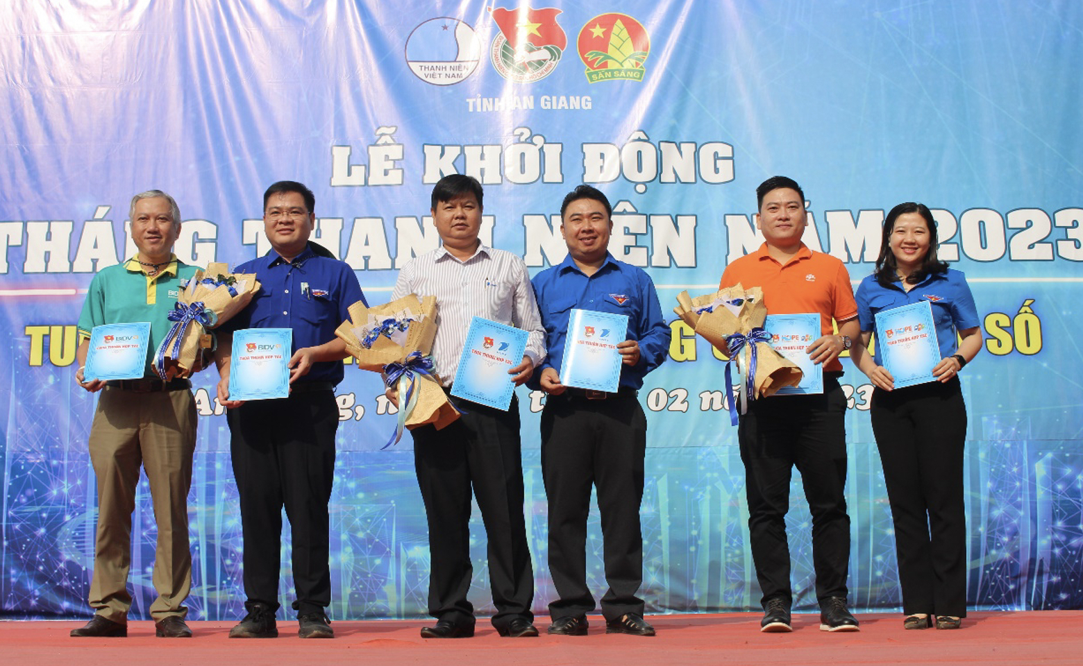 Tỉnh đoàn An Giang tổ chức lễ khởi động Tháng Thanh niên 2023