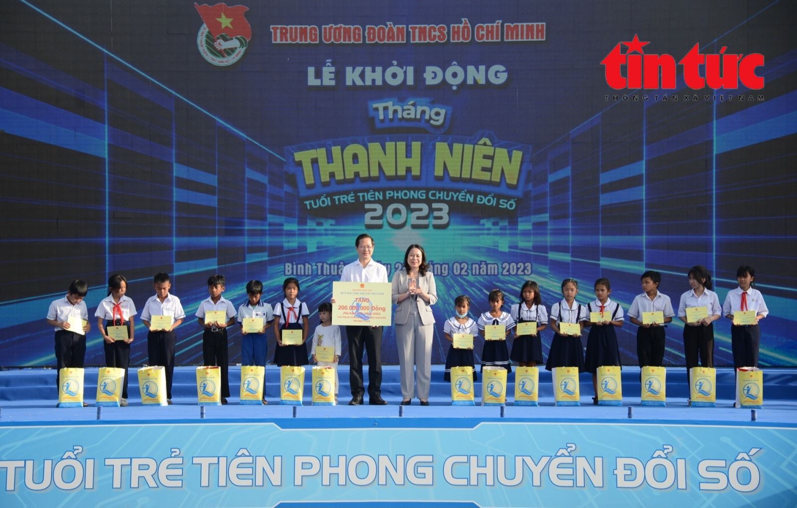 Quyền Chủ tịch nước Võ Thị Ánh Xuân dự Lễ khởi động Tháng thanh niên 2023