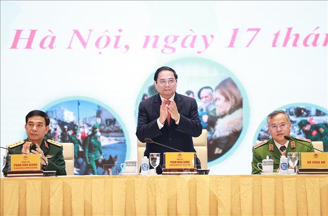 Thủ tướng tuyên dương các lực lượng tham gia cứu nạn, cứu hộ tại Thổ Nhĩ Kỳ