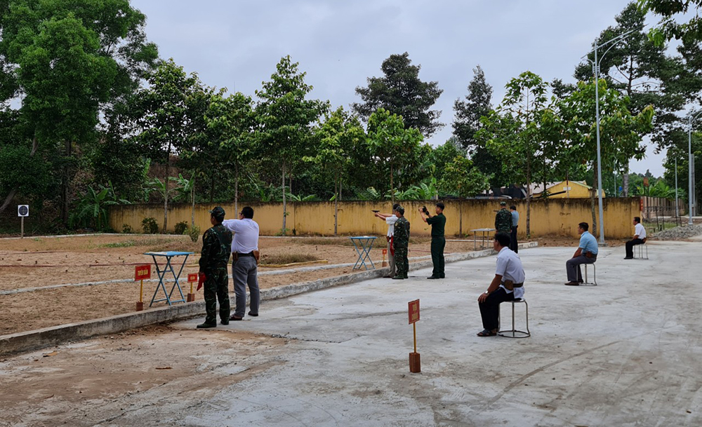Bế giảng lớp tập huấn chính trị viên, chính trị viên phó tỉnh An Giang
