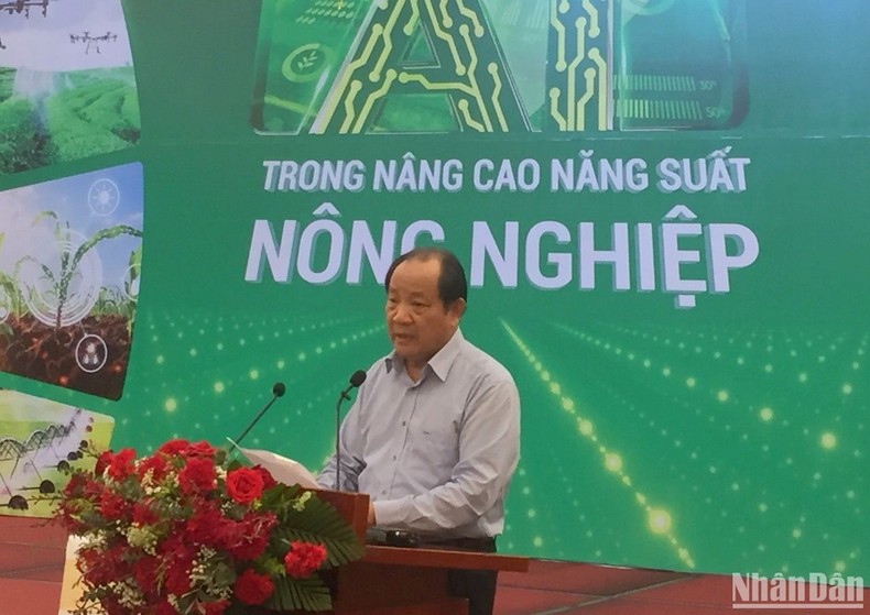 Thúc đẩy ứng dụng công nghệ AI trong nâng cao năng suất nông nghiệp