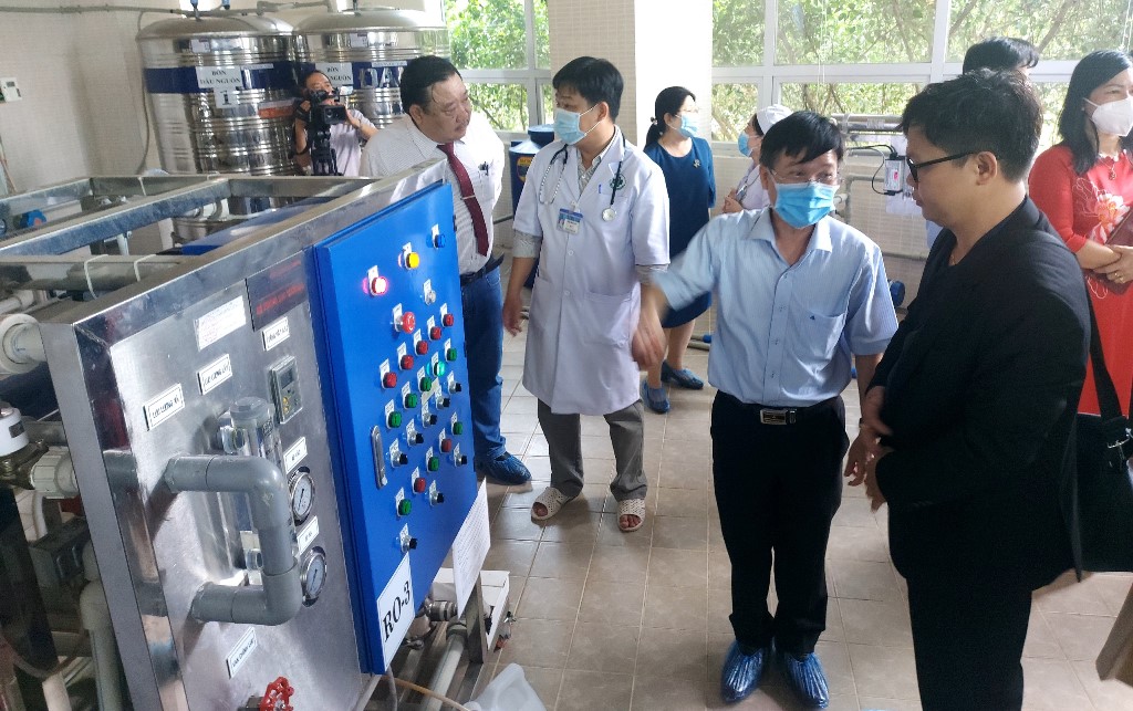 Bệnh viện Đa khoa Trung tâm An Giang khánh thành hệ thống nước RO- Phoenix one DS+